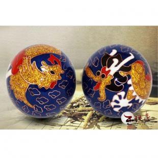 供應(yīng)景泰藍金龍鳳保健球,藍色底色,金龍鳳圖案_禮品、工藝品、飾品_世界工廠網(wǎng)中國產(chǎn)品信息庫