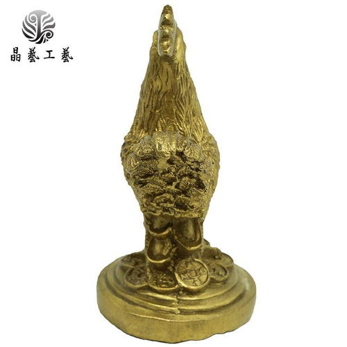 精品金錢公雞銅器工藝品風(fēng)水擺件福雞擺飾化第三者爛桃花促姻緣