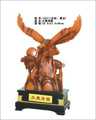 【特價供應青古黃古樹紋大展宏圖鷹 專利產品(圖)】價格,廠家,圖片,塑料、樹脂工藝品,義烏市稠城星辰工藝品商行-